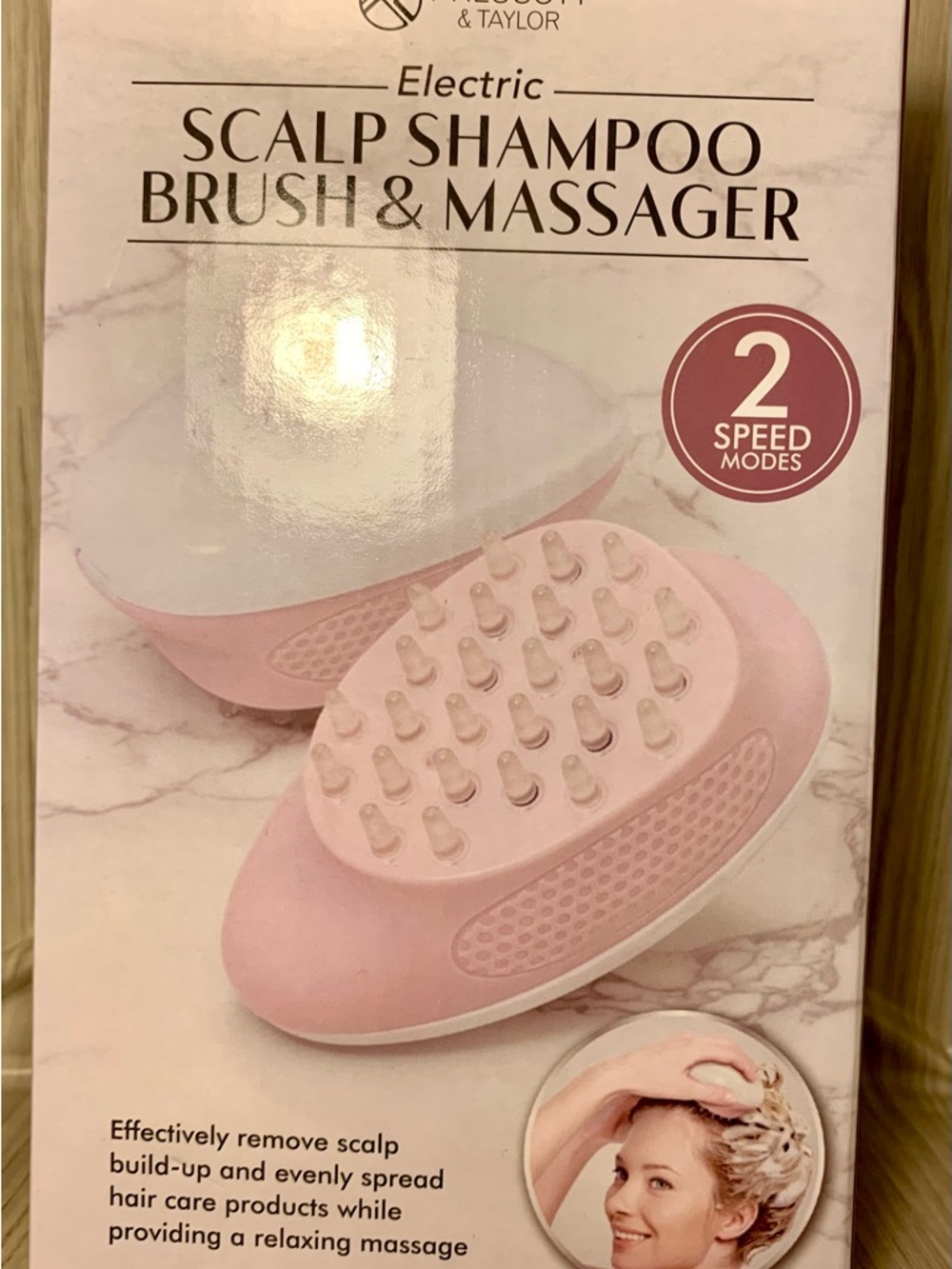 NIB Scalp Shampoo Brush & Massager - Pink by